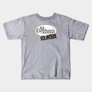 Cowtown Volunteer  (front Only) Kids T-Shirt